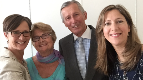 Daughters to thank hospice by taking part in night walk