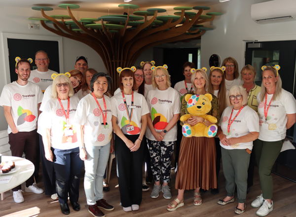 Hospice reveals impact of DIY SOS bereavement centre project