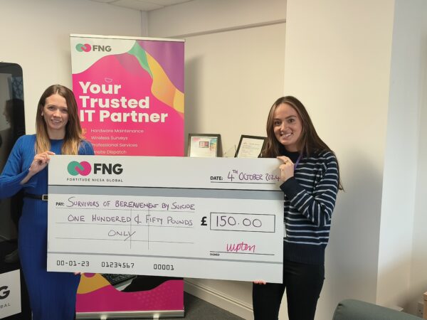 IT firm shows support for suicide charity