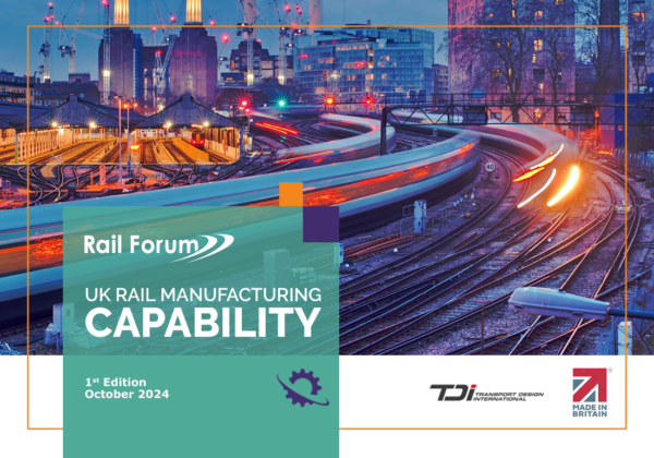 Forum’s brochure showcases UK’s rail manufacturing prowess