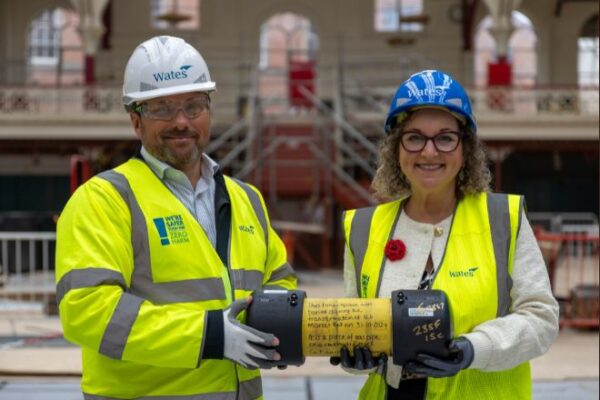 New time capsule buried at Derby Market Hall