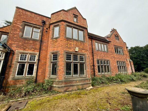 Work begins on conversion of historic hall into luxury homes
