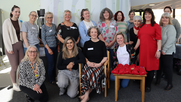 Cancer support group gets inspiring masterclass at hospice
