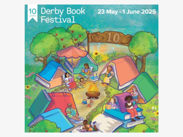 Derby Book Festival announces programme for its 10th anniversary