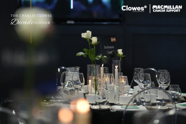 Dinner event raises over £60k for cancer charity