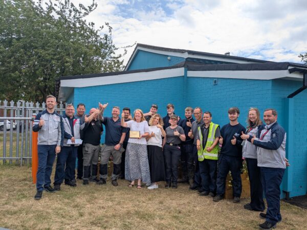 Toyota apprentices’ project boosts city community hub