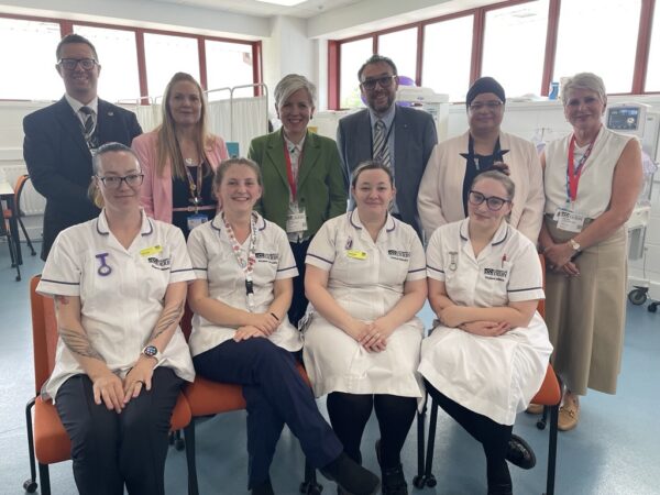 Midwifery chief hears how university is developing future talent