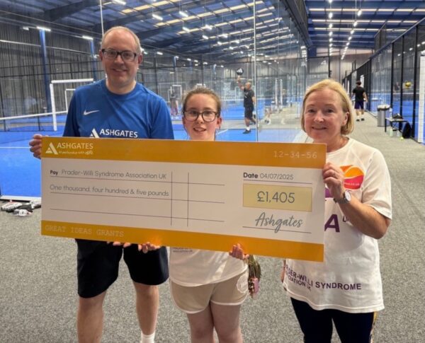 Accountancy firm raises charity cash from padel competition