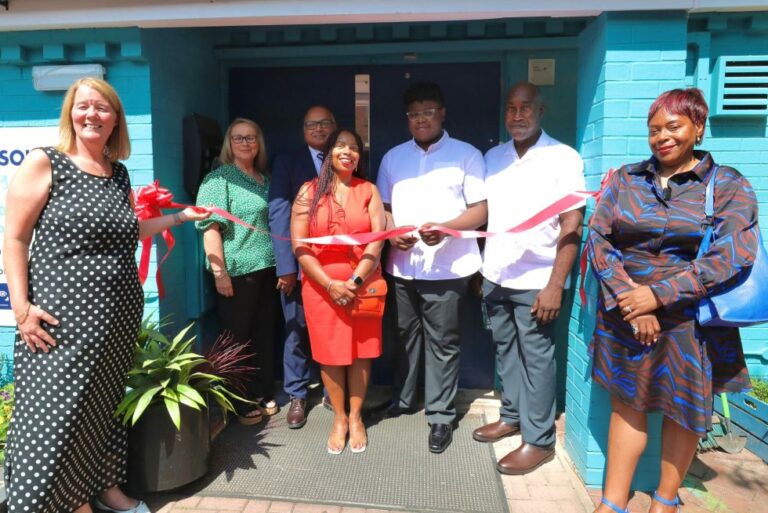 Safeguarding Ribbons Safeguarding charity cuts the ribbon on new community hub - Marketing Derby