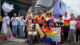 World’s first Pride parade on a train takes place at rail festival