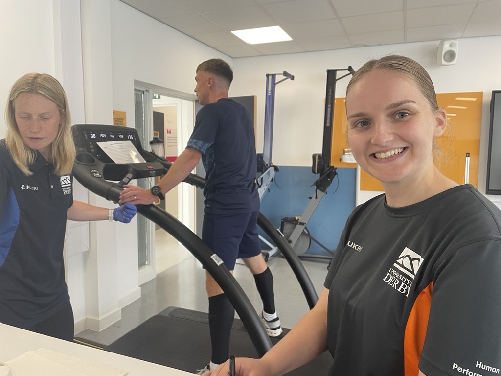 Students help Rams players get match-fit for new season