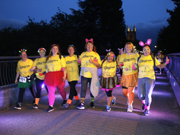 Night-time charity walk raises over £40,000 for hospice
