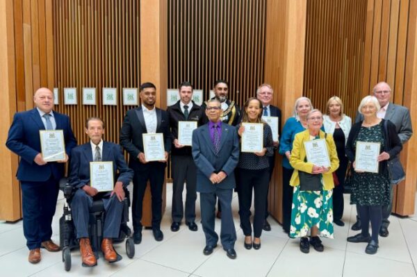 Derby’s Mayor celebrates local heroes