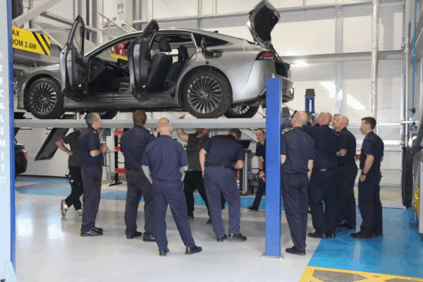 College’s key role training firefighters on next generation of vehicles