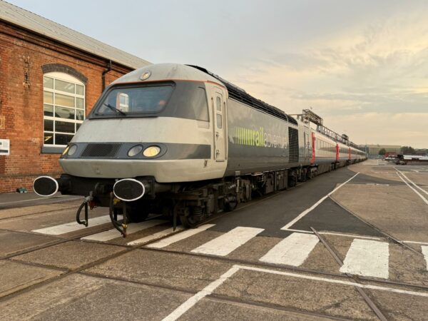 Train-maker marks anniversary celebrations with special train journey