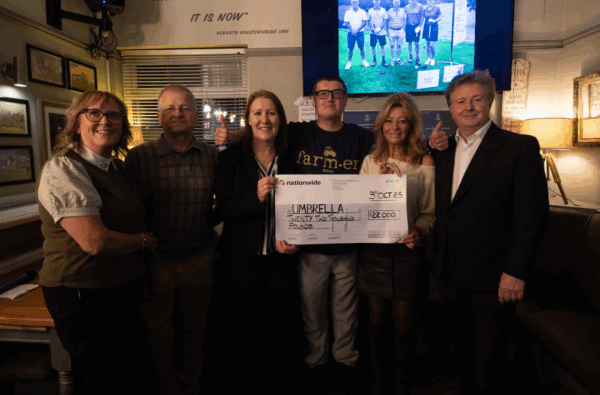 Charity raises a glass to pub’s fundraising heroics