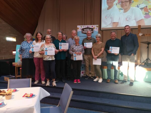 Food poverty charity salutes volunteers