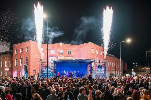 Thousands turn out for the start of Christmas in Derby