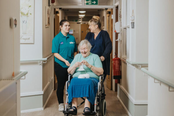 Care home partnership benefits students and residents
