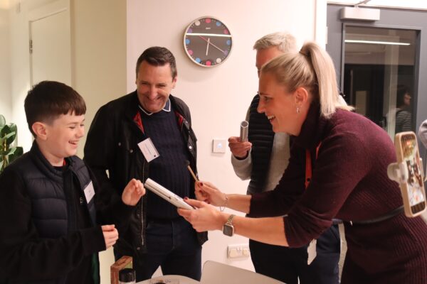 Volunteers reunite after hospice DIY SOS build