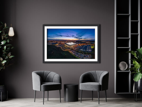 Iconic football stadium image set to raise funds for trust