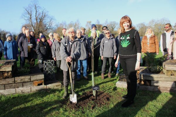Sycamore Gap sapling planted in hospice’s grounds