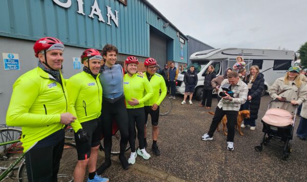 Derby spurs Radio One’s Greg James on towards epic cycling challenge glory