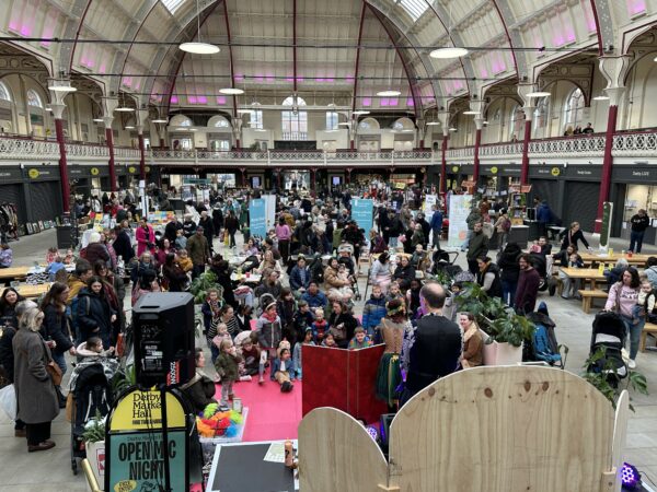 Thousands flock to Market Hall for book celebration