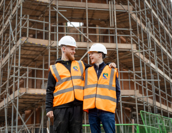 Jockey helps Jamie construct a new life at housebuilder’s scheme