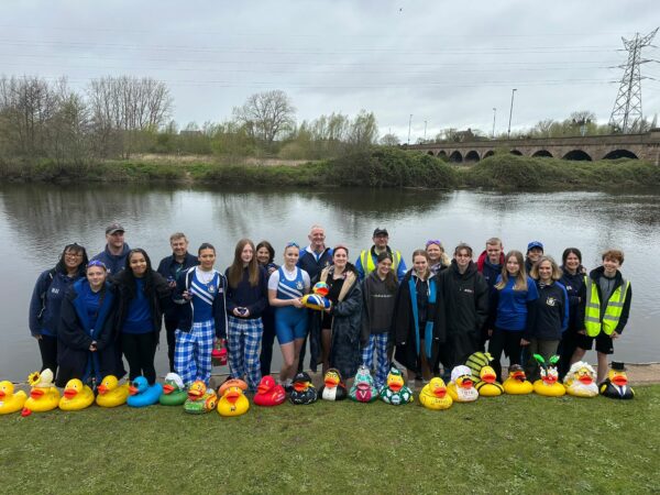 Duck race raises a quacking total