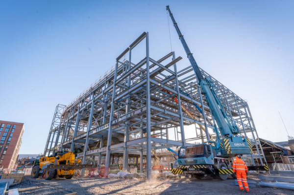 Construction giant reports strong financial performance
