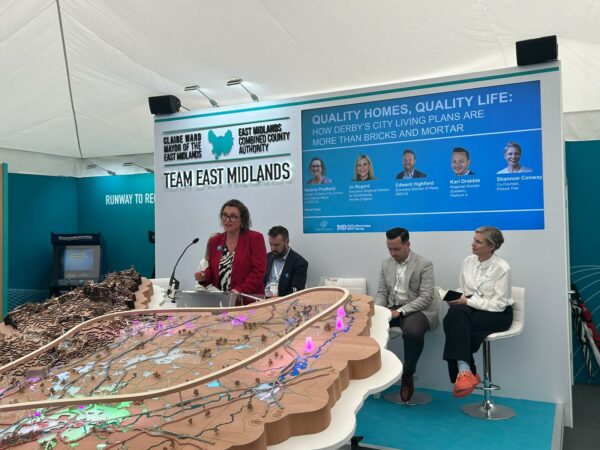 Derby champions residential-led regeneration at major real estate event