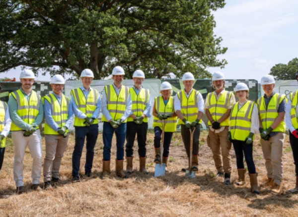 Construction firm breaks ground on £1bn tech campus