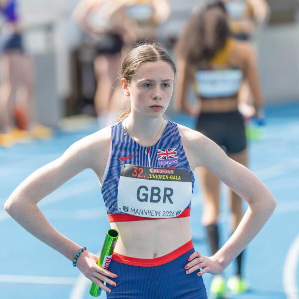 College hails international success of young athlete