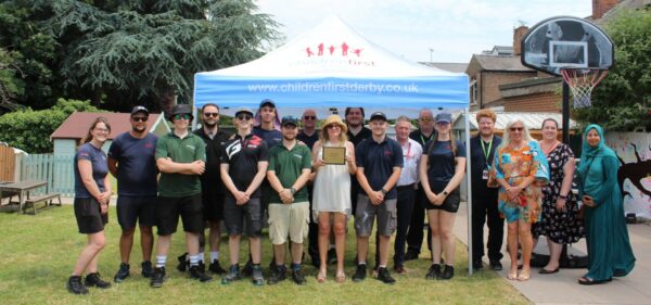 Toyota apprentices transform charity’s family centre