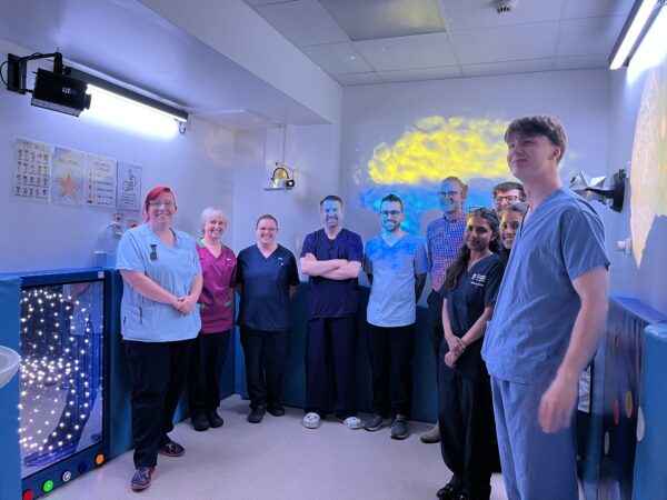 Sensory bay opens thanks to hospitals charity