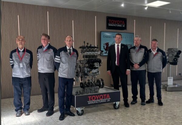 Toyota celebrates engine production landmark