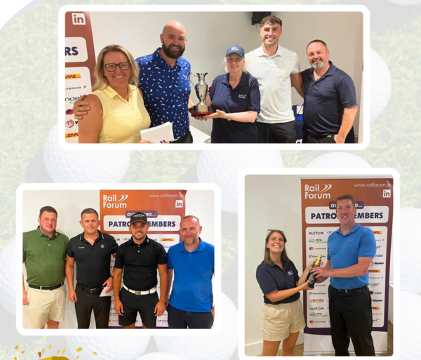 Rail Forum’s charity golf day raises thousands