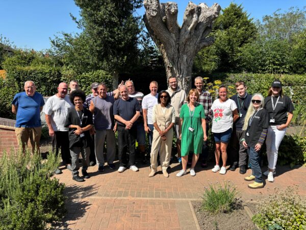 Visitors wowed by homelessness project’s garden transformation