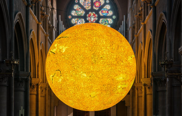 Heating manufacturer backs cathedral’s spectacular sun installation