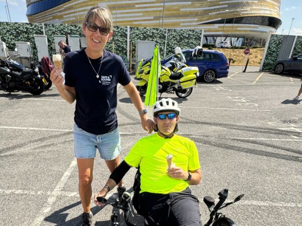 Paul’s pedal power boosts exploitation charity