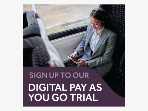 Rail operator extends ticketless train travel trial