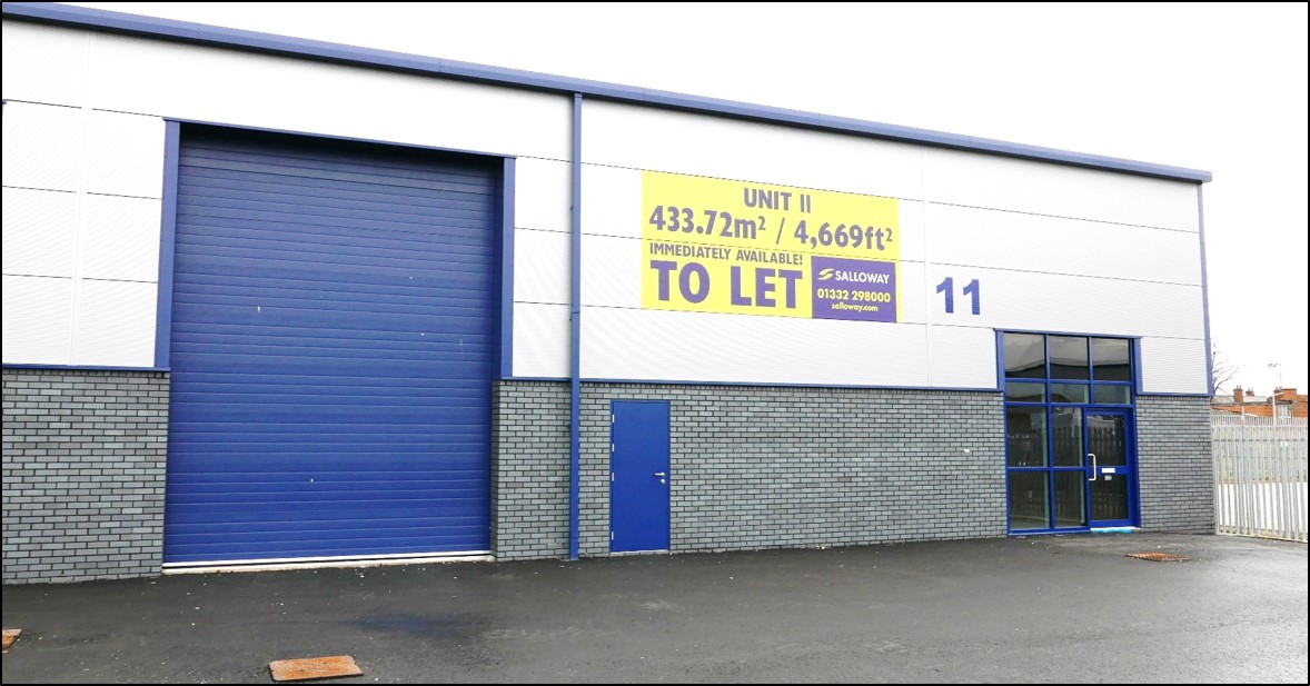 Unit 11 Dunstall Park, Dunstall Park Road, off Ascot Drive, Derby