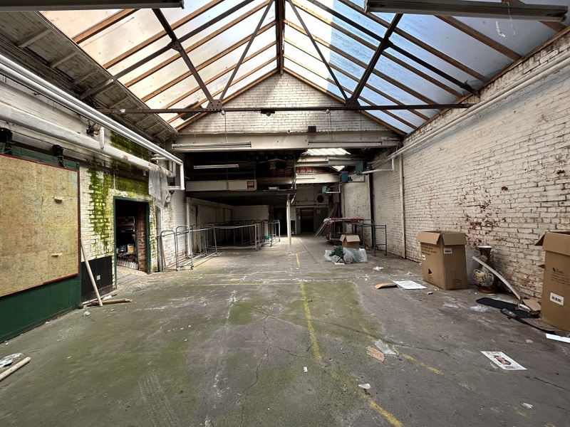 Former Eyres Furniture Holywell Street, Chesterfield, East Midlands